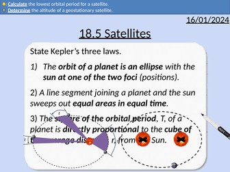 OCR A Level Physics: Satellites