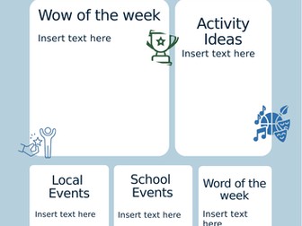 School Newsletter Template