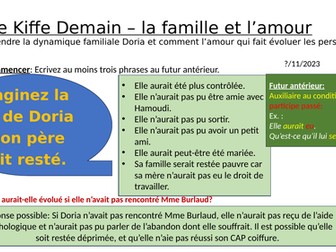 Kiffe Kiffe Demain - la famille et l'amour