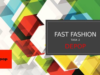 Depop Fast Fashion task