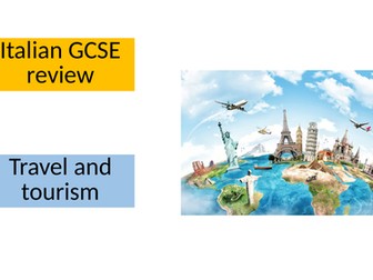 Italian GCSE - Travel and tourism review
