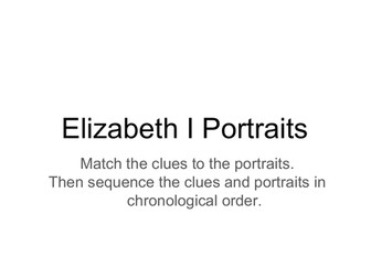 Elizabeth I ten portraits and clues