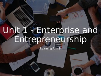 Unit 1 Enterprise and Entrepreneurs LAB