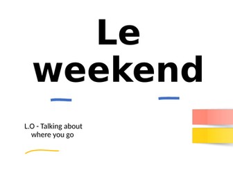 Studio 1 - Le weekend