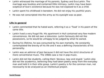 Larkin Contextual Information