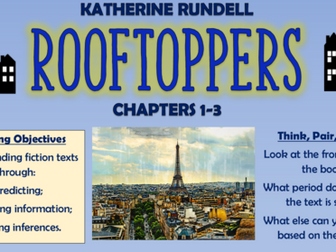 Rooftoppers - Katherine Rundell - Chapters 1-3!