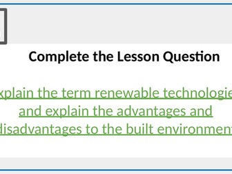 Eduqas Construction AC1.4 Technologies and materials