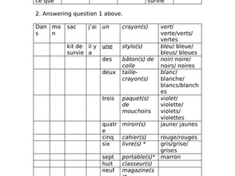 Mon kit de survie et ma routine- My survival kit and my routine