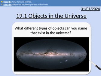 OCR A level Physics: Objects in the Universe