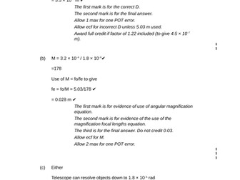 AQA A-level Physics Astrophysics