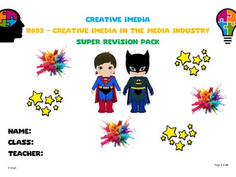 R093 - Creative iMedia In The Media Industry - Super Revision Guide (A3)