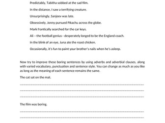 How to use adverbs and adverbial clauses