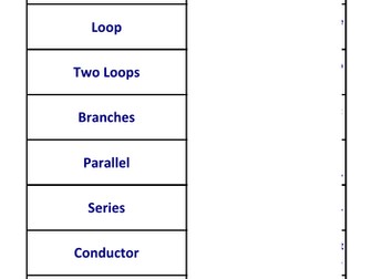 KS3 electricity 2 tarsia