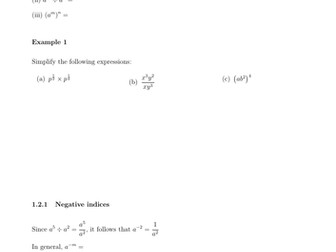 WJEC L2 Additional Mathematics — Algebra worksheets