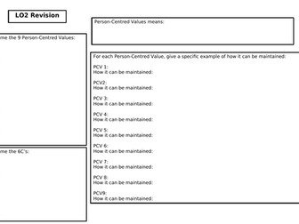 CNAT H&SC J835 - RO32 LO2 Revision Sheet