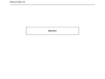 Physics 5054 Sample Papers (23-25) with MS