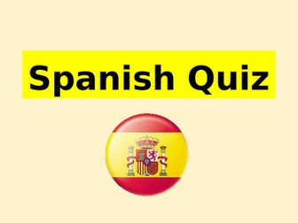 Spanish Quiz