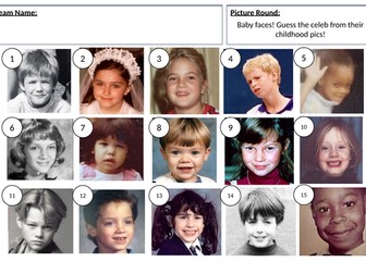 Celebrity Babies Picture Quiz - answers in description