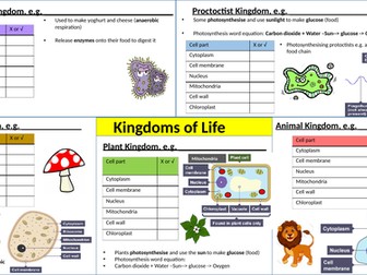 Edexcel IGCSE Biology Section 1 Lesson 4 Fungi and Protists