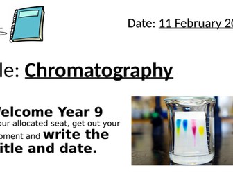 Chromatography year 8