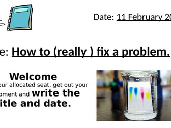 Lean six sigma (5 why)