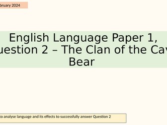 AQA English Lanuage Q2 practice