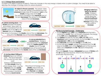 Combined Science - Final Revision Sheet - Physics Paper 1