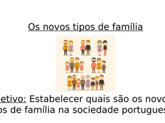 Os novos tipos de familia - FULL LESSON - Theme 1 Portuguese ALevel