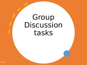 Group Discussion tasks