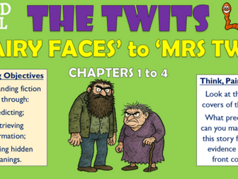 The Twits - Chapters 1 to 4 - 'Hairy Faces' to 'Mrs Twit!'