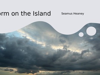 Storm on the Island: Power and Conflict Poetry revision source