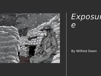 AQA Power and Conflict: Exposure by Wilfred Owen Revision