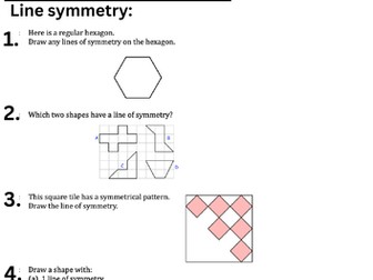 Revison worksheet