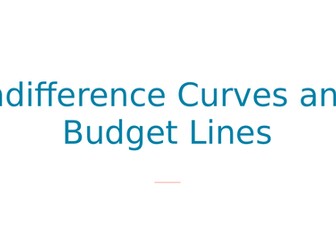 Cambridge International A Level Economics - Indifference curves and budget lines