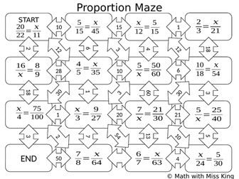 Proportion Maze