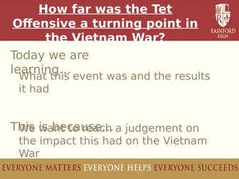 AQA 8145: Conflict in Asia: The Tet Offensive (Vietnam pt 1)