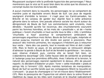 Essay - Boule de suif