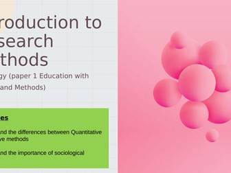 Research methods sociology