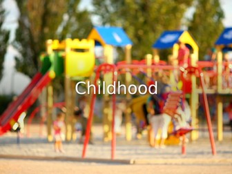 Childhood changes sociology PowerPoint