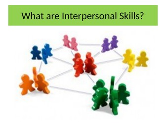 What are interpersonal skills ppt