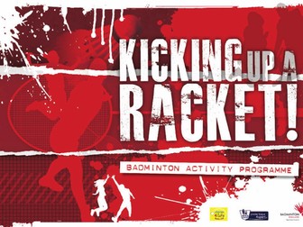 Badminton resource document 30 pages