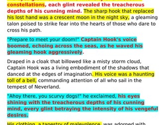 Captain Hook Character Description