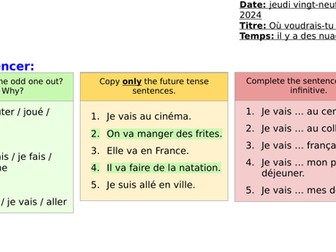 Où voudrais-tu habiter ?