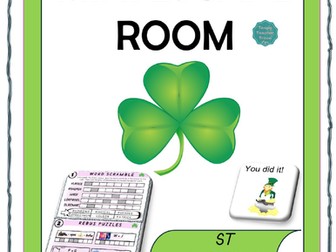 St Patrick's Day mini escape room