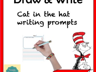 Cat in the Hat writing prompts