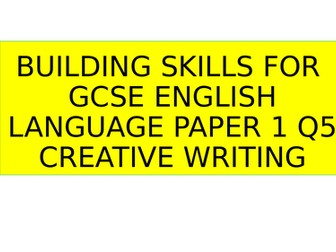 Skills for creative writing: similes, metaphors and short sentences