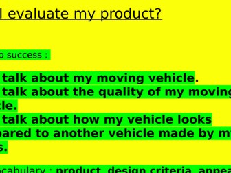 Evaluate a moving vehicle- DT