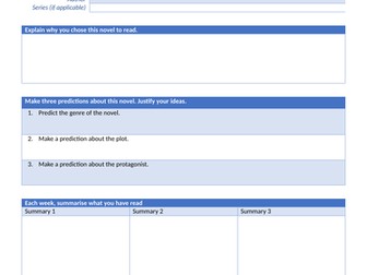 Independent reading assignment