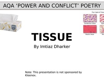 Tissue by Imtiaz Dharker