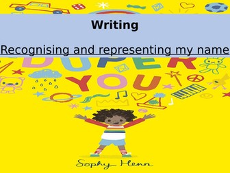 All About Me Writing